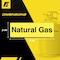 Fuel Stickers Natural Gas Label, Natural Gas Sticker:  For Pipe, Tank, Container, Hvy-Dty, 6''x2'', 10PK Z-262NAT-10PK - alternate 6